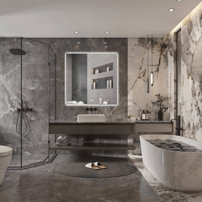 My Store Miroir Infinite Miroir LED 24"